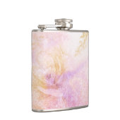 Flasques Parties scintillantes florales de pêche de lavande (Droite)