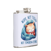 Flasques Pas aujourd'hui, pas demain - Introververted Humou (Droite)