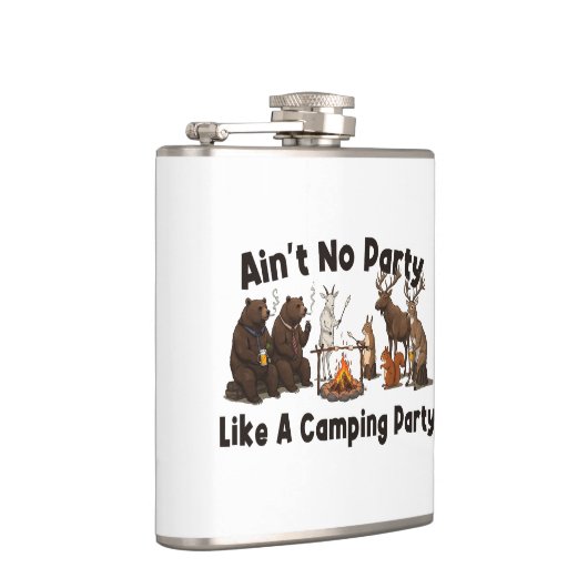 Flasques Pas de fête comme une fête de camping (Droite)