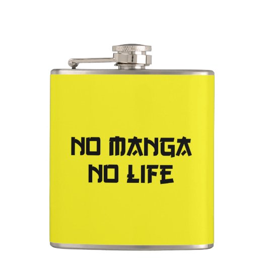 FLASQUES PAS DE MANGA PAS DE VIE (Devant)