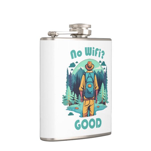 Flasques Pas de Wifi Bon Backpacker (Droite)