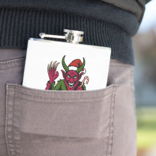 Flasques Passez un Noël de Krampus tout petit