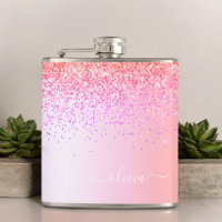 Pastel Arc-en-ciel rose or violet Parties scintill