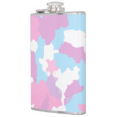Flasques Pastel Camouflage Motif d'art Abstrait (Gauche)