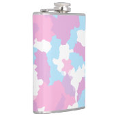 Flasques Pastel Camouflage Motif d'art Abstrait (Droite)