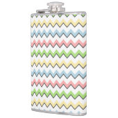 Flasques Pastel Chevron-Drop Shadow par Shirley Taylor (Gauche)