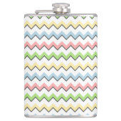 Flasques Pastel Chevron-Drop Shadow par Shirley Taylor (Devant)