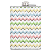 Flasques Pastel Chevron-Drop Shadow par Shirley Taylor (Dos)