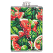 Flasques pastèques, chaux, feuilles de pastèque, petite cha (Dos)