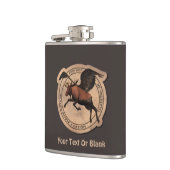 Flasques Patch Flying Moose Aviation (Gauche)