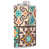 Flasques Patchwork coloré Islam Motifs Carrelage (Droite)