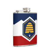 Flasques Patriotic flask with Flag of Utah, USA (Droite)