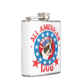 Flasques Patriotique Boston Terrier (Droite)