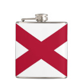 Flasques Patriotique, fiole spéciale avec Drapeau de l'Alab (Devant)