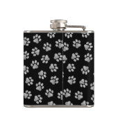 Flasques Patrouilles de Doodle, Paws de Chien, Paws Blanche (Dos)