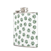 Flasques Patrouilles de Doodle, Paws de Chien, Paws Vertes (Gauche)