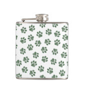 Flasques Patrouilles de Doodle, Paws de Chien, Paws Vertes (Devant)