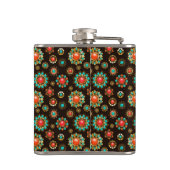 Flasques Pattern de Ethnic Brooches Seamless (Dos)