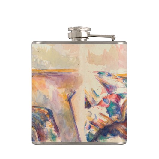 Flasques Paul Cezanne - Aquarelle à trois crânes (Dos)