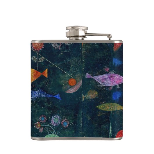 Flasques Paul Klee Fish Magic Peinture Abstraite Art graphi (Dos)