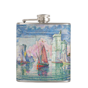 Flasques Paul Signac - Entrée du port de La Rochelle
