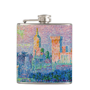 Flasques Paul Signac - Le Palais des Papes, Avignon