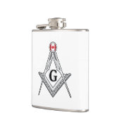 Flasques Pavillon de franc-maçonnerie du Canada (Gauche)