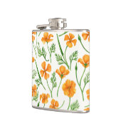 Flasques Pavot de Californie, fleurs d'été, orange wil (Gauche)