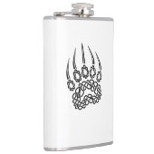 Flasques Paw d'ours noir tribal (Droite)