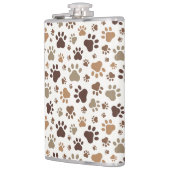 Flasques Paw Prints (Gauche)