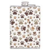 Flasques Paw Prints (Dos)