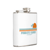 Flasques Pawleys Island Caroline du Sud Sun Palm Trees (Droite)