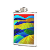 Flasques Paysage de Rainbow Imaginaire Hills (Gauche)