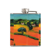 FLASQUES PAYSAGE DE TOSCANE AVEC DÉBORDEMENT (Dos)