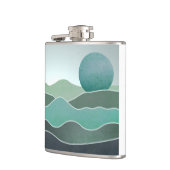 Flasques Paysage du monde Turquoise (Gauche)