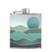 Flasques Paysage du monde Turquoise (Devant)