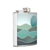 Flasques Paysage du monde Turquoise (Droite)