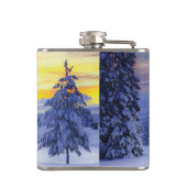 Flasques Paysage hivernal (Dos)