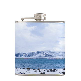 Flasques Paysage hivernal d'Islande