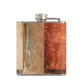 Flasques Paysage rouge Abstrait (Dos)