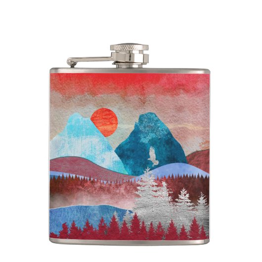 Flasques Paysage Silver Eagle (Devant)