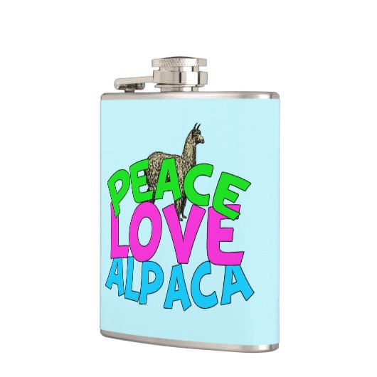 Flasques Peace Love Alpacas (Gauche)