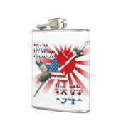 Flasques Pearl Habor 7 décembre 1941 Flask (Gauche)