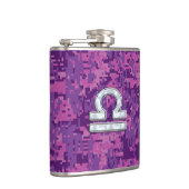 Flasques Pearl Libra Zodiac Sign on Fuchsia Camo numérique (Droite)