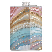 Flasques Pearlescent Peint Pearls Coques (Dos)