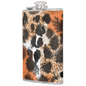 Flasques Peau animale : motif léopard créatif. (Gauche)