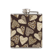 Flasques Peau d'animal avec des coeurs (Dos)