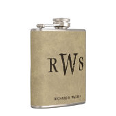 Flasques Peau de daim occidentale de cuir de Faux de (Droite)