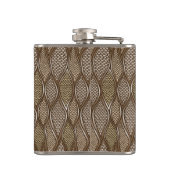 Flasques Peau de serpent stylisée (Dos)