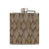 Flasques Peau de serpent stylisée (Dos)